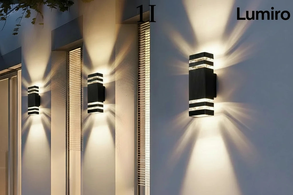 Applique Murale Extérieure LED Double Tête