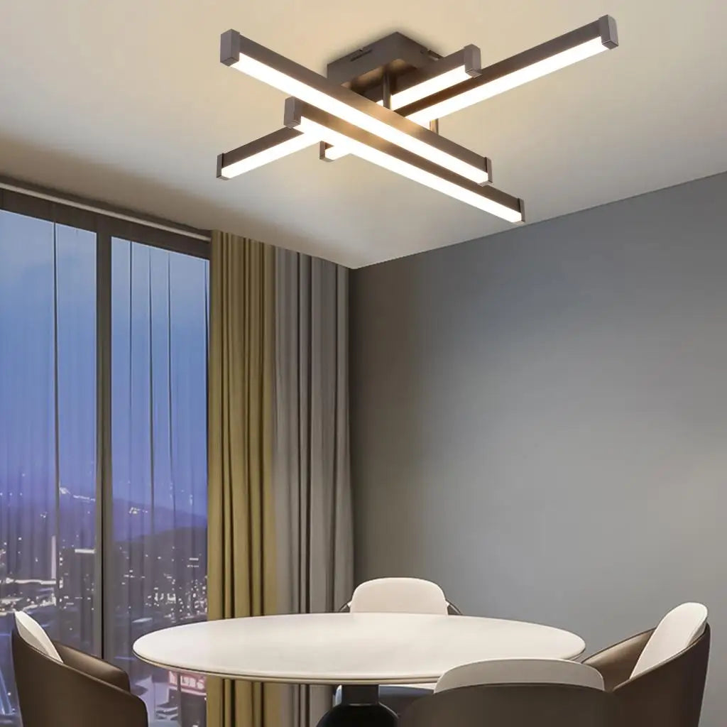 Lampe de plafond LED contemporaine