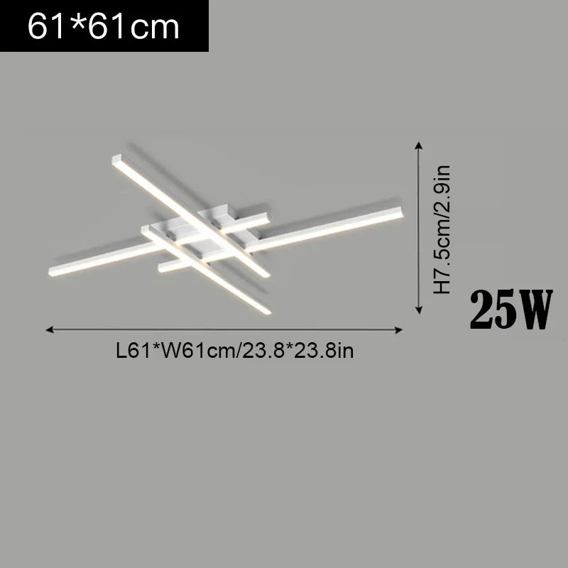 Plafonnier LED Moderne