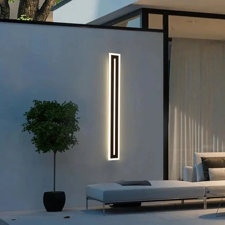 Applique Murale LED Extérieure IP65 Métal Minimaliste