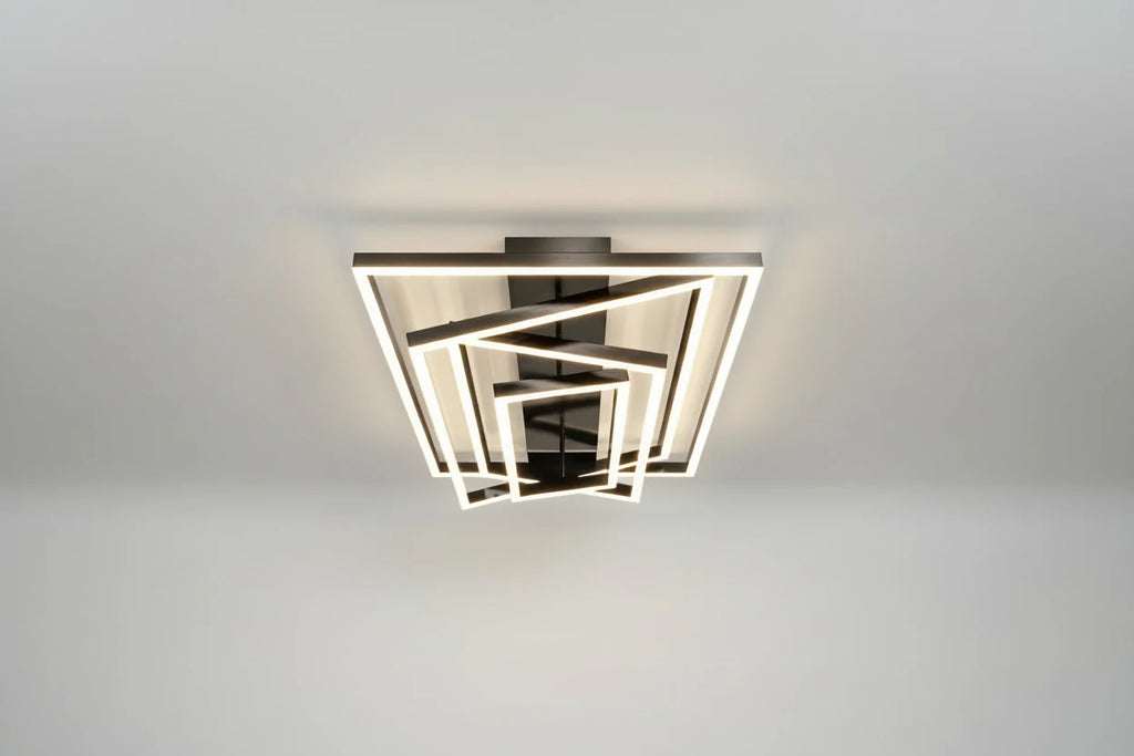Plafonnier LED Rotatif Acrylique Tactile
