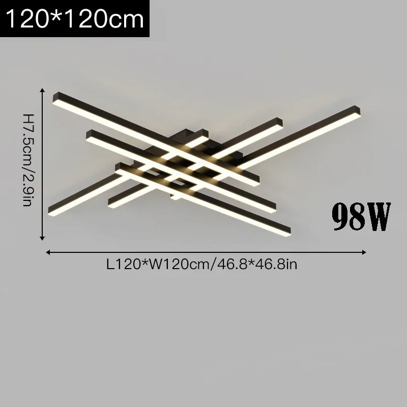 Plafonnier LED Moderne