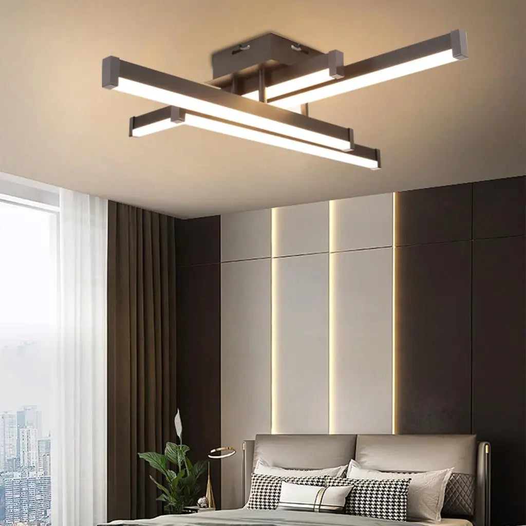 Lampe de plafond LED contemporaine